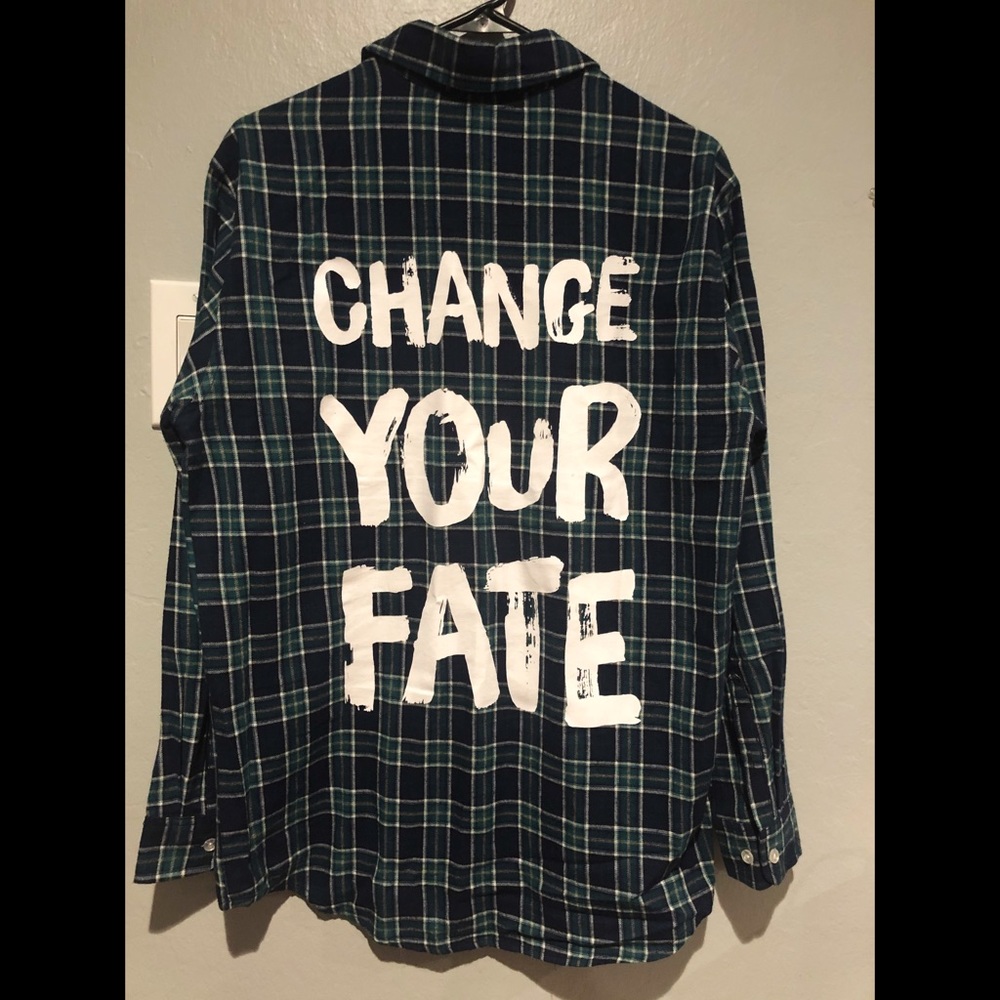 Cakeworthy Change Your Fate Flannel